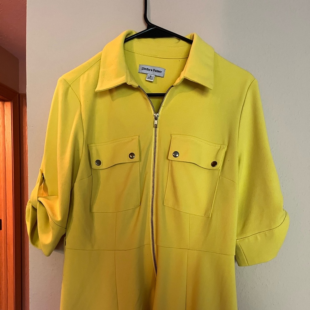 Shelby & Palmer yellow dress